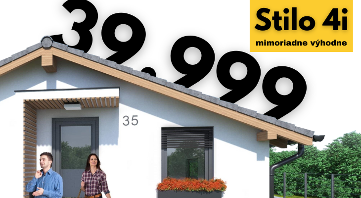 Rodinný dom Stilo 4i za 39.999 EUR